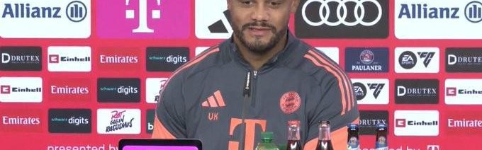 九游体育-孔帕尼：凯恩将缺战门兴；卡尔状态有起伏很常见我们会支持他