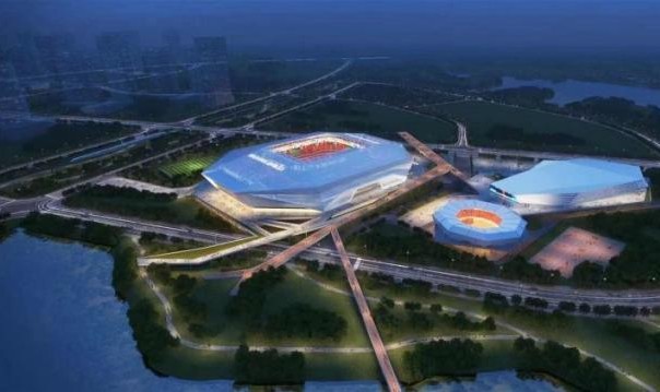 卓尔投26亿建新球场 超6万座位对标世界一流场馆